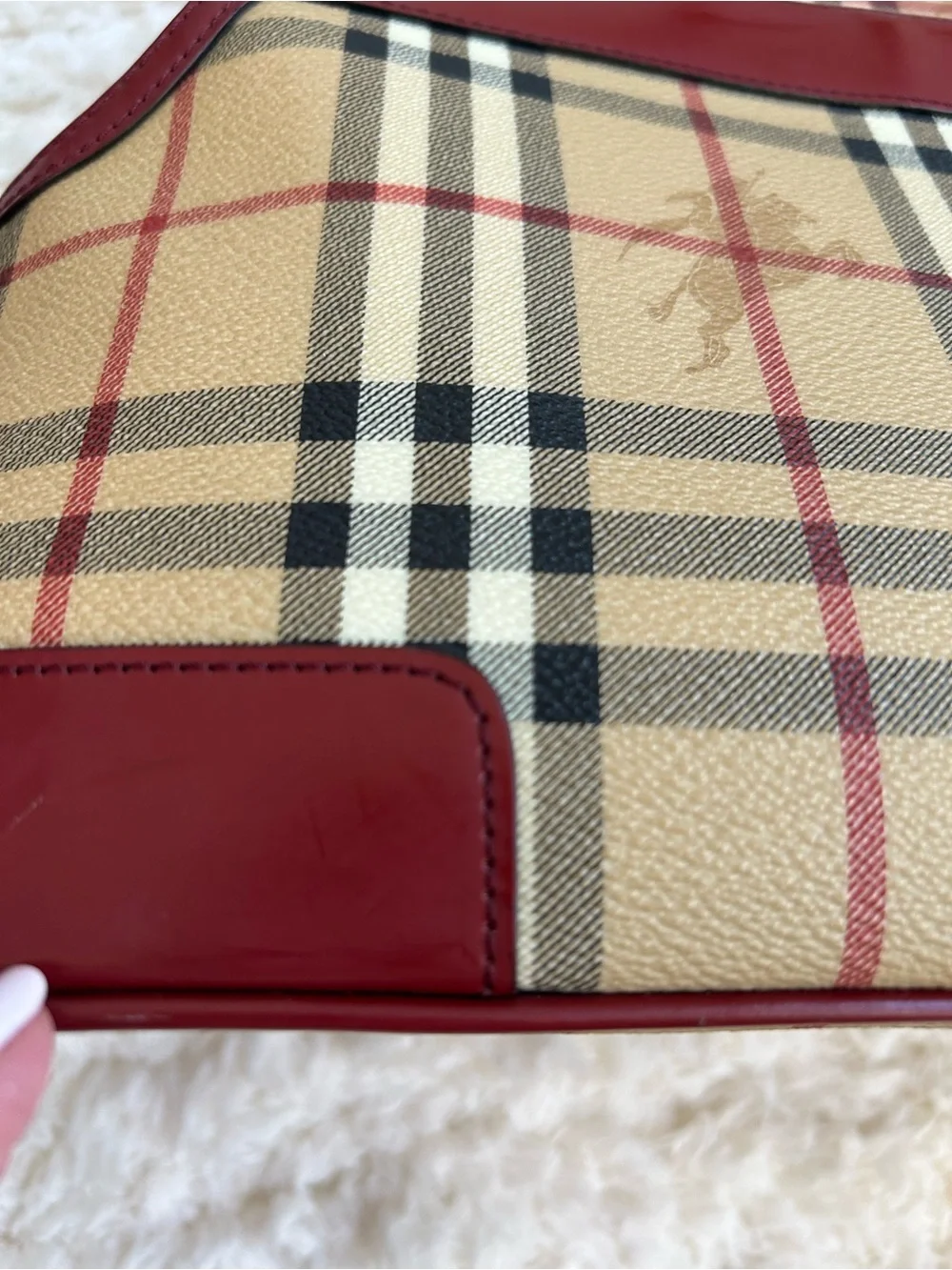 Rare Burberry of London Haymarket Pet Carrier Tote - Picture 11 of 16